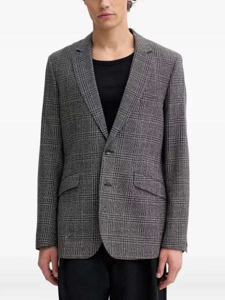Sacou Rag & Bone în carouri gri