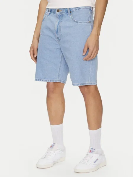 Lee Pantaloni scurți de blugi Asher albastru