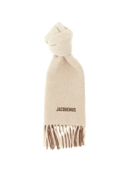 Fular Jacquemus cu broderie