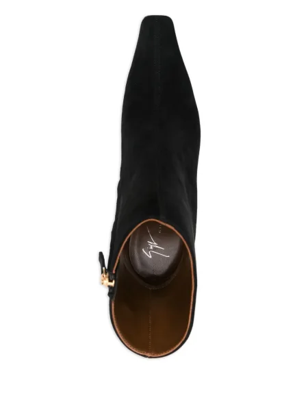 Botine Giuseppe Zanotti din piele de căprioară negru