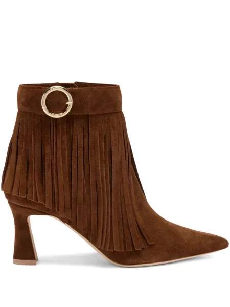 Botine Malone Souliers cu franjuri maro