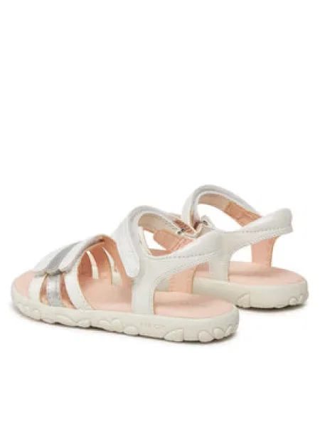 Geox Basutės J Sandal Haiti Girl S balta