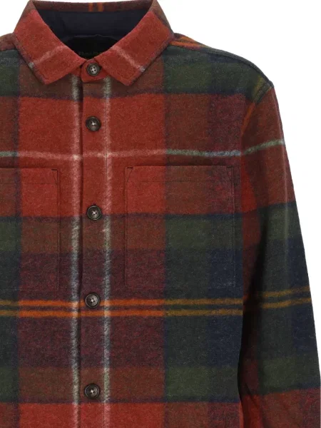 Карирана риза Barbour червено
