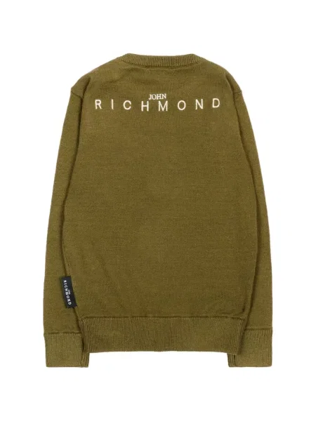 Sweter dziecięcy John Richmond zielony