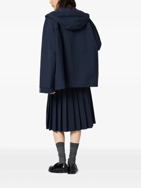 Parka Miu Miu niebieska