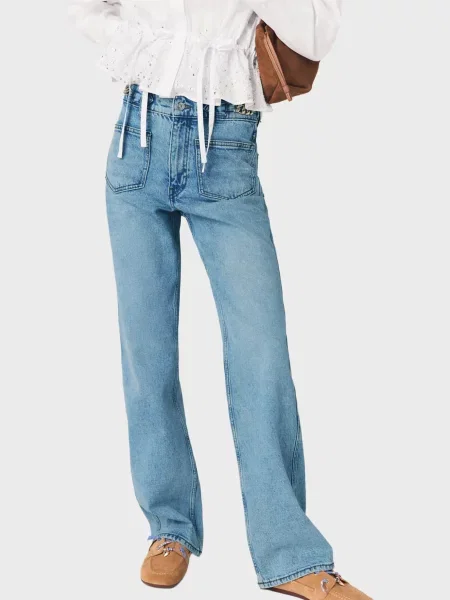 Джинси Maje блакитні