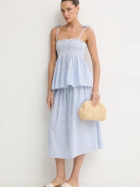 Tommy Hilfiger sukně SUMMER modré