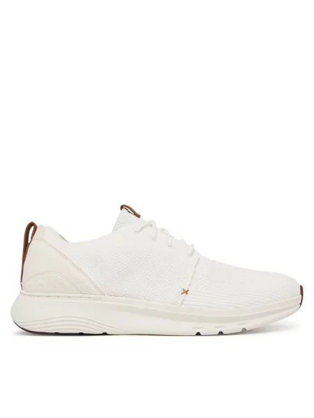 Sneakersy Clarks białe