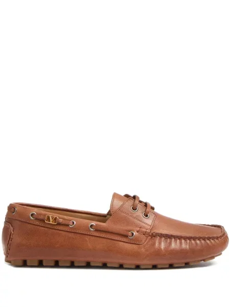 Pantofi loafer Valentino Garavani maro