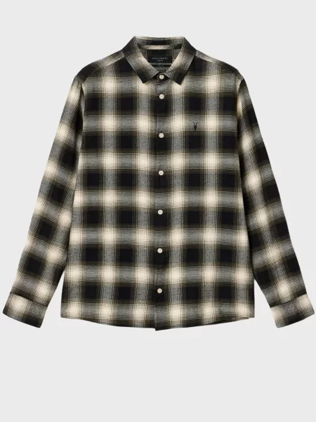 Картата сорочка Allsaints