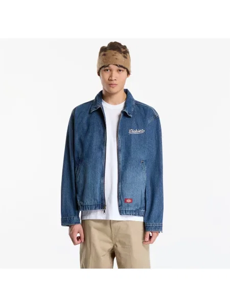 Jachetă Dickies Edgewood Unlined Denim Jacket Modra S