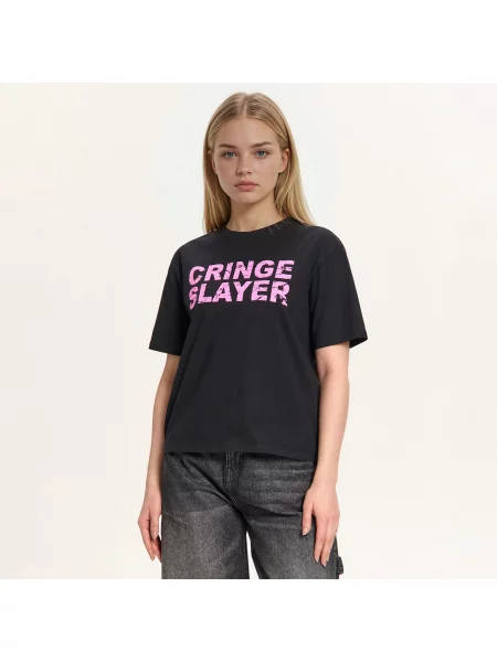 Футболка Cropp черная