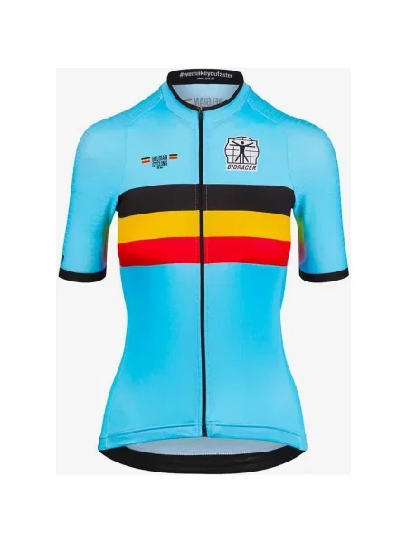 Bioracer Belgia Icon Klasyczna koszulka z krótkim rękawem XS niebieska