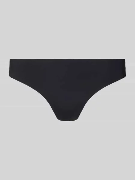 Stringi z mikrofazy bez szwów Jake*s Casual czarne