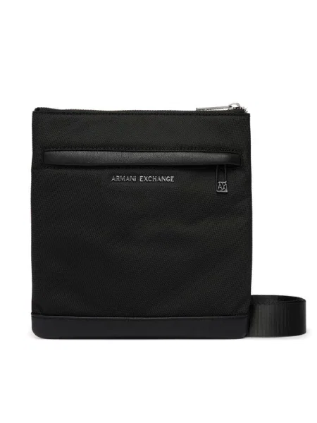 ARMANI EXCHANGE Torba za čez ramo SINGAPORE' črna