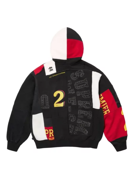 Hanorac cu glugă Supreme negru