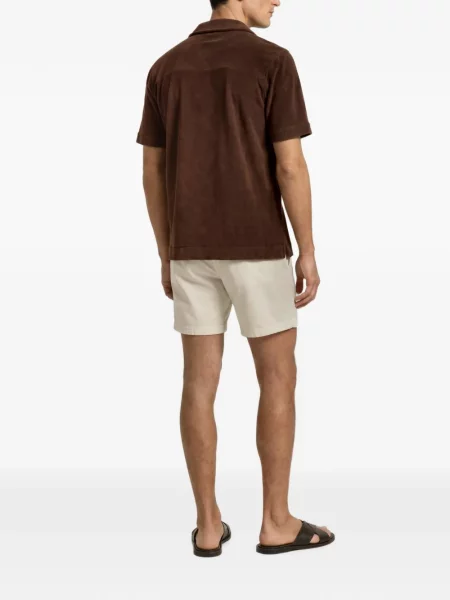 Cămașă Orlebar Brown maro