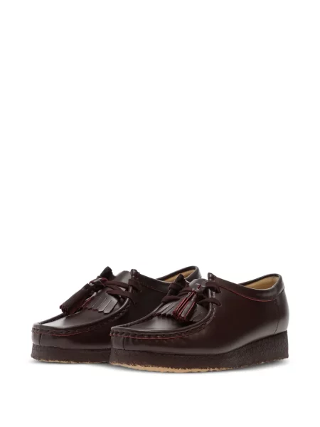 Kožené derby Clarks Originals hnědé