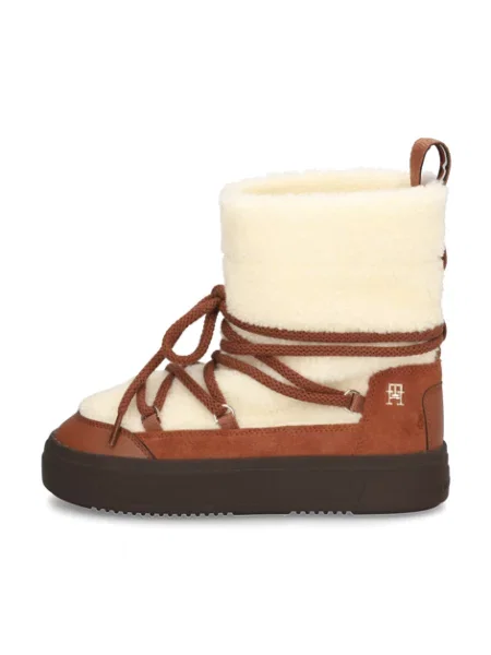 Kozačky Tommy Hilfiger hnědé