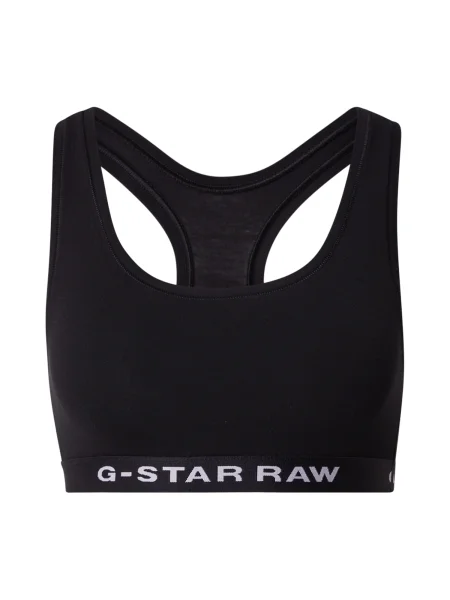 G-STAR Sutien negru alb