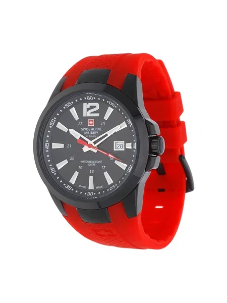 Zegarek Swiss Alpine Military czerwony