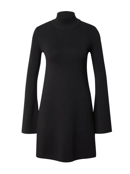 EDITED Rochie tricotat Dunia' negru
