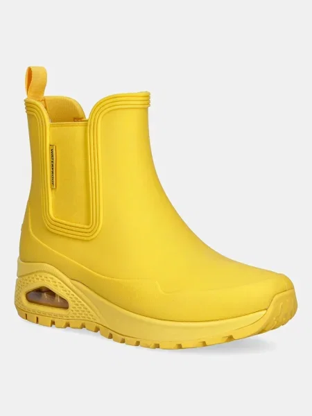 Skechers cizme UNO RUGGED-DANCING N THE RAIN cu plat galben
