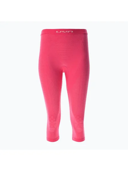 Pantaloni termici activi pentru femei UYN Elevatyon Biomorph yarrow roz
