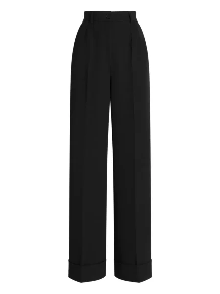 Pantaloni Dolce & Gabbana plisate negru