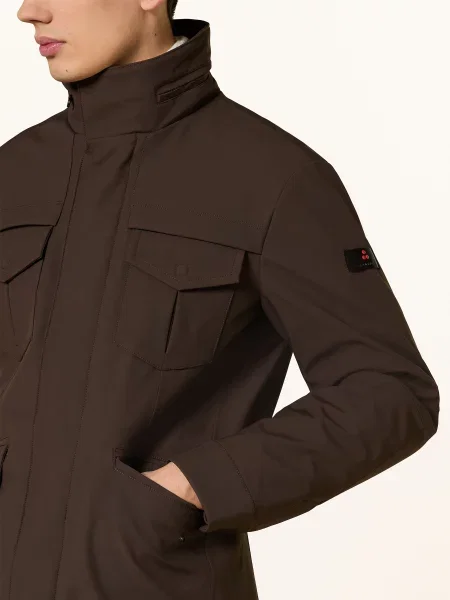 Peuterey Bunda Fieldjacket hnědá