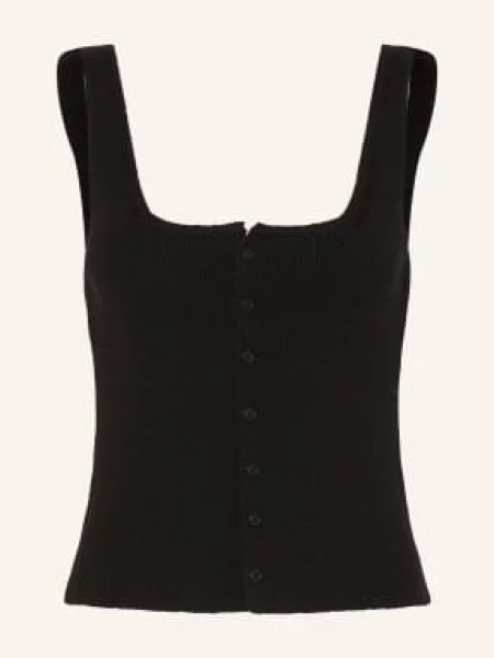Dzianinowy top By Aylin Koenig czarny
