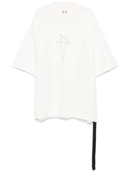 Tricou Rick Owens Drkshdw alb