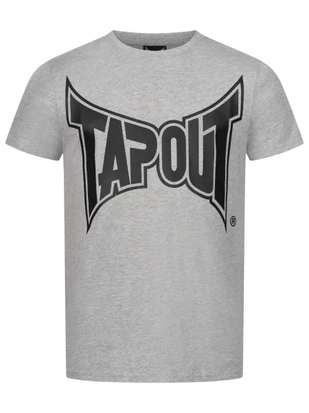 Tapout Tricou gri negru