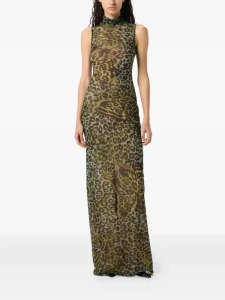 Maxi ruha Blumarine nyomtatás zöld