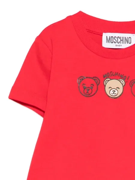 Koszulka dziecięca Moschino czerwona