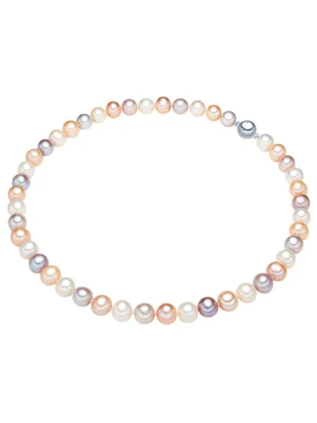 Palton Valero Pearls cu perle alb