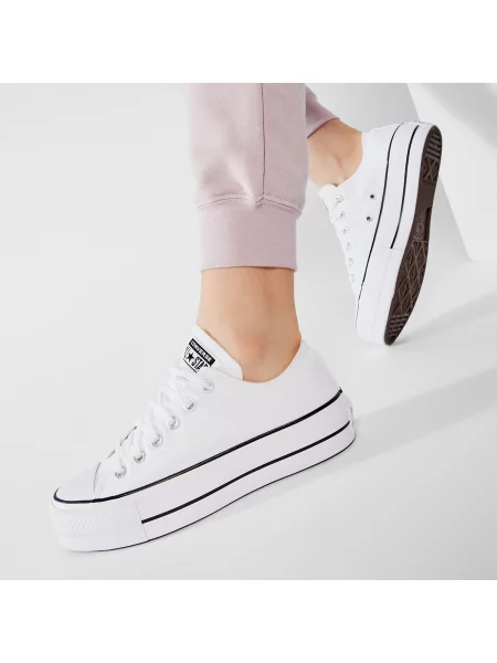 Tornacipő Converse Chuck Taylor All Star Lift Ox fehér