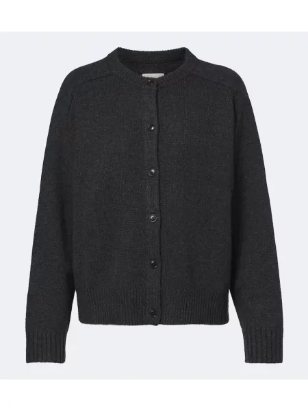 Cardigan Loulou De Saison de lână negru