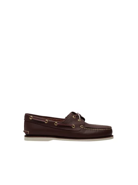 Półbuty Timberland klasyczne skórzane brązowe