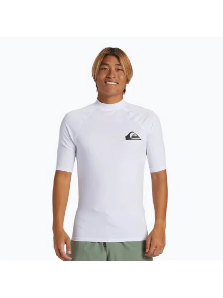 Tricou de înot pentru bărbați Quiksilver Everyday white alb