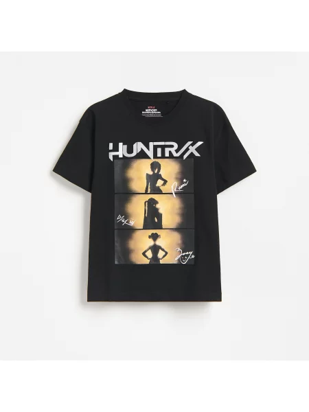 Reserved Kpop Demon Hunters™ póló fekete