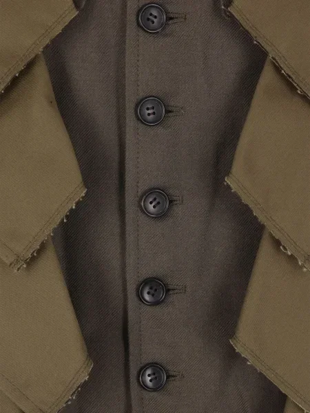 Geacă Comme Des Garcons Homme Plus verde