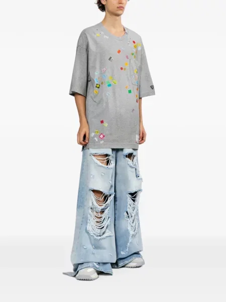 Tricou Maison Mihara Yasuhiro cu imagine gri