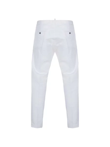 Nohavice Dsquared biela