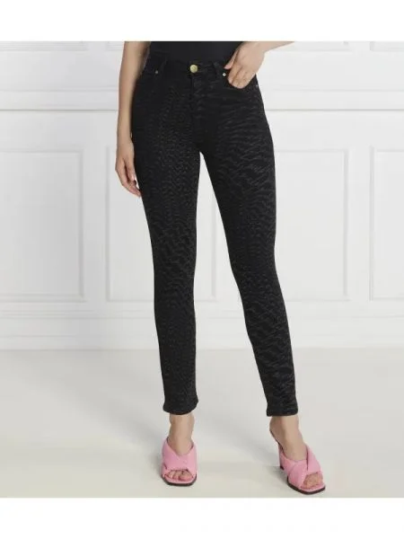 Pinko Blugi SUSAN NO BELT SKINNY DENIM BLK | Skinny fit negru