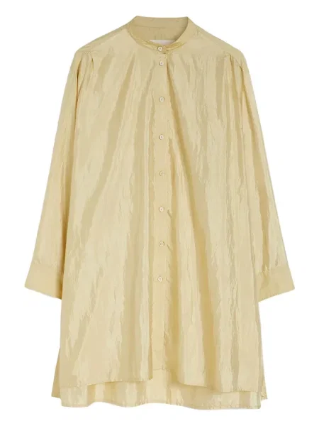 Mała mały sukienka koszulowa Jil Sander garniturowa żółta