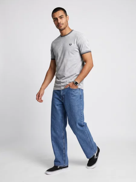 Tricou Fred Perry gri