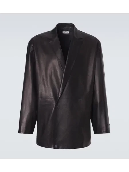 Sacou Fear Of God din piele negru