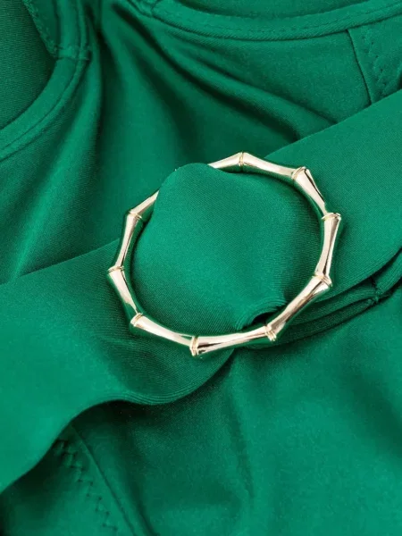 Jednodílné plavky Noire Swimwear zelené