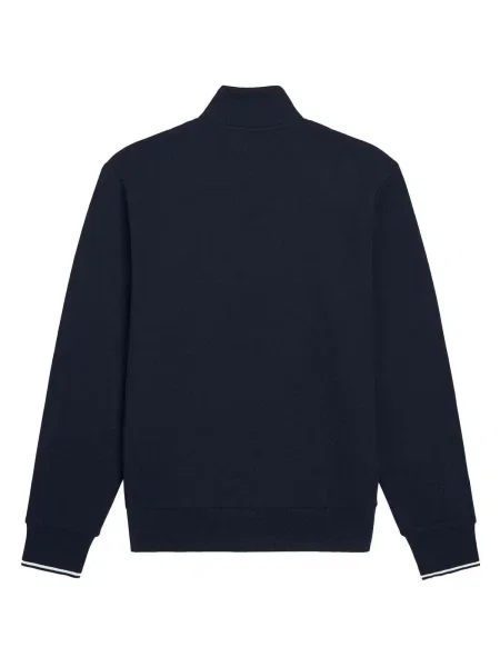 Mikina Fred Perry na polovičný zips modrá